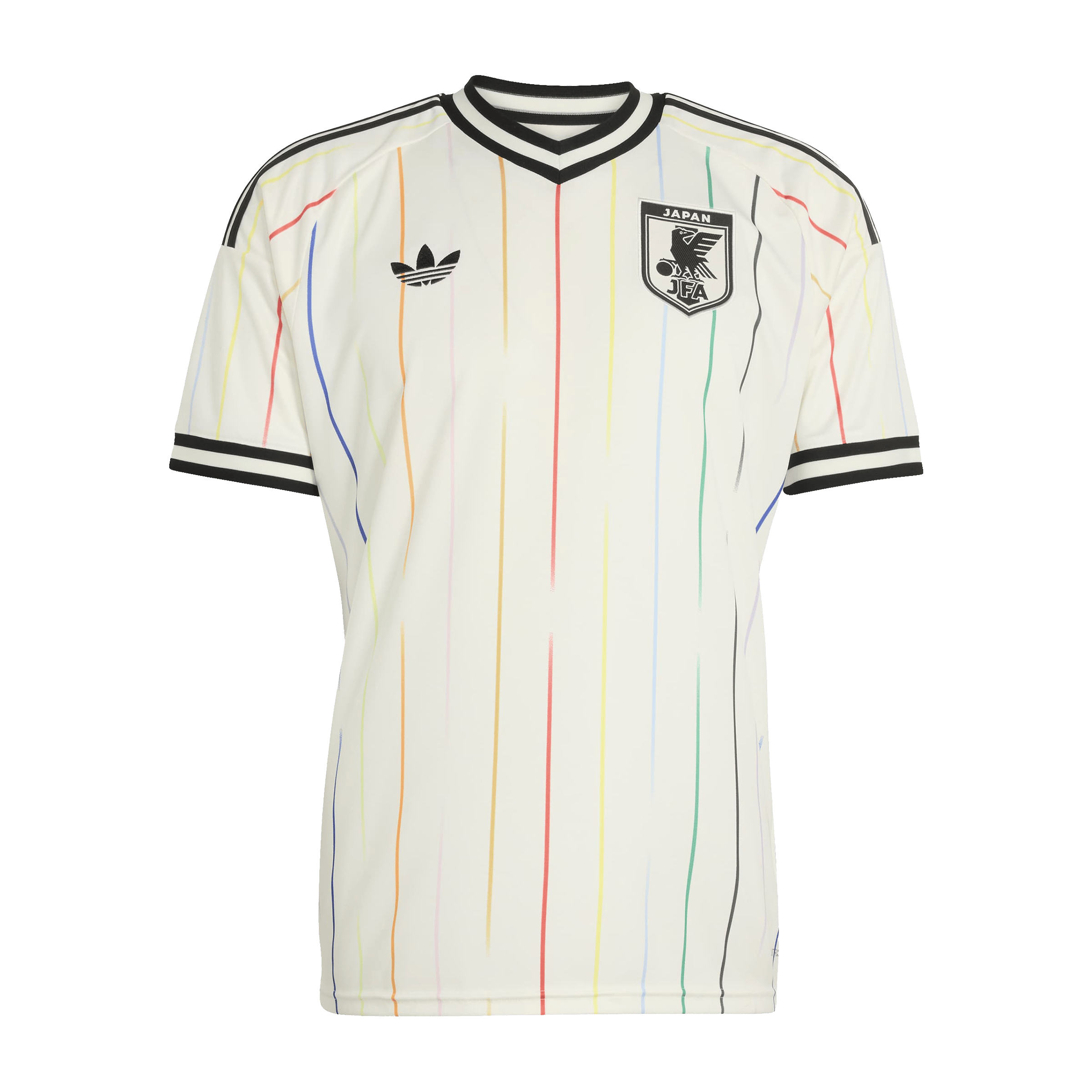 adidas Mens Japan 26/27 Away Football Jersey Off White/Black